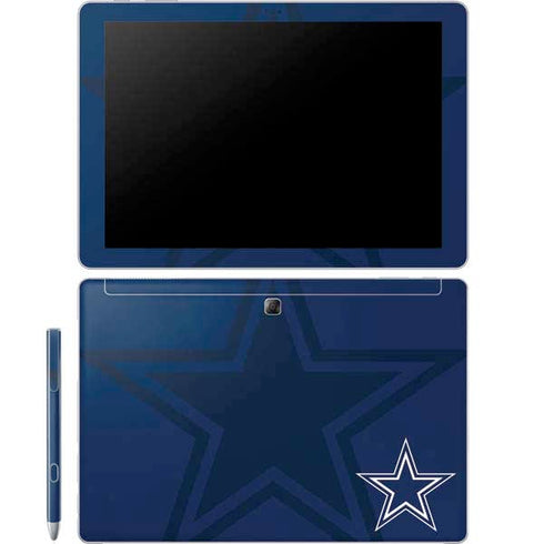 NFL Dallas Cowboys Double Vision Galaxy Book 12in Skin